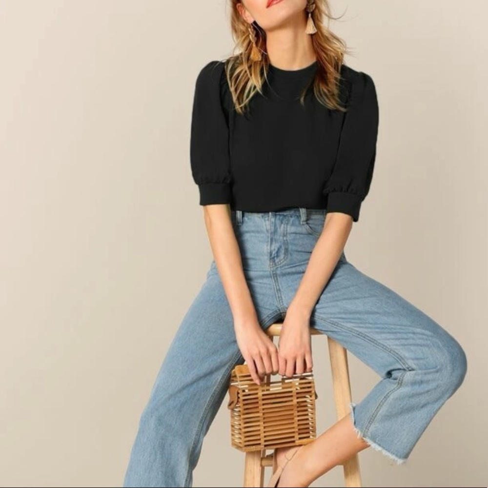 Puff Sleeve Tee - Picture 4 of 6